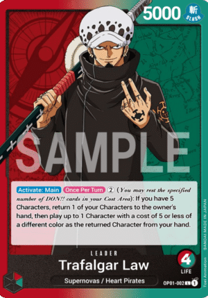 Trafalgar Law - OP01 Romance Dawn